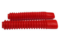 Honda Mb Mt Mtx Voorvork Rubber/harmonica Set Voorvorkrubber Rood 34cm Framedelen