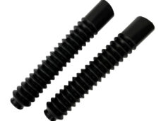 Zwarte voorvork rubber set 34,5cm voor Honda MB en MT brommer