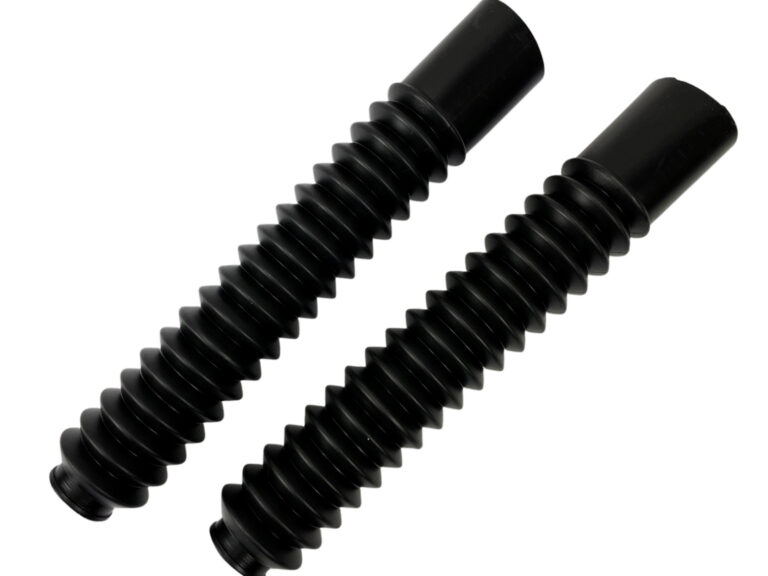Zwarte voorvork rubber set 34,5cm voor Honda MB en MT brommer