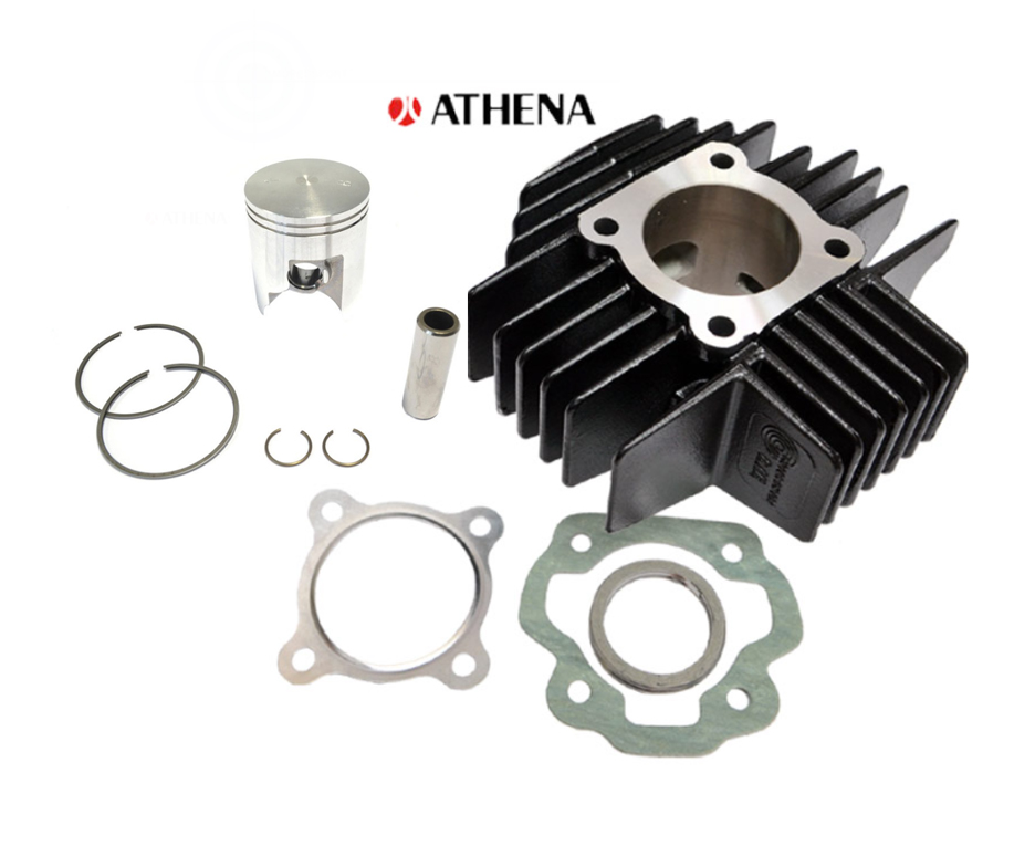 Yamaha Fs1 Cilinder + Zuiger Cpl. Aluminium Athena 60cc 43mm Fs1 Ajh *race Use Only*
