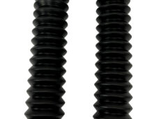 Zwarte voorvorkrubber set 260mm voor Honda MT MTX en Yamaha DT