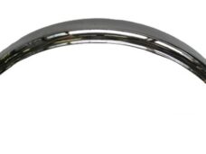 Bromfiets 517 Voorspatbord 517-19.609 Spatbord Inox/rvs 17" Spatbord Voor