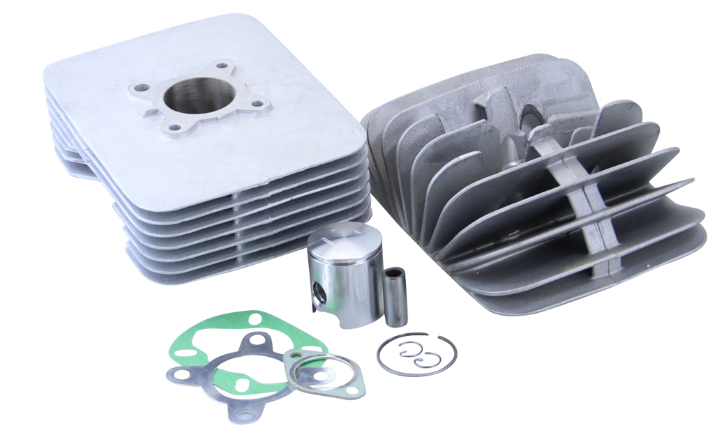 Sachs Rs 504/503 Sachs/hercules Rs 506 5 Cilinder+zuiger+cilinderkop Lange Slag 48mm 80cc 14mm zuigerpen - Parmakit 64168.00