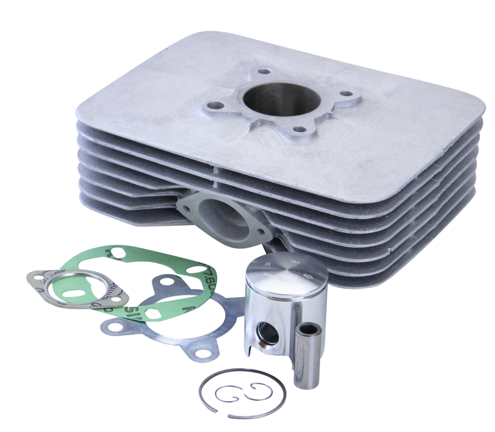 Sachs Rs 503/504 Cilinder + Zuiger 48mm 80cc - Lange Slag - 14mm Zuigerpen - Parmakit 64262.00