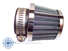 Athena Universeel Scooter Bromfiets Powerfilter/luchtfilter Recht 38mm Filter