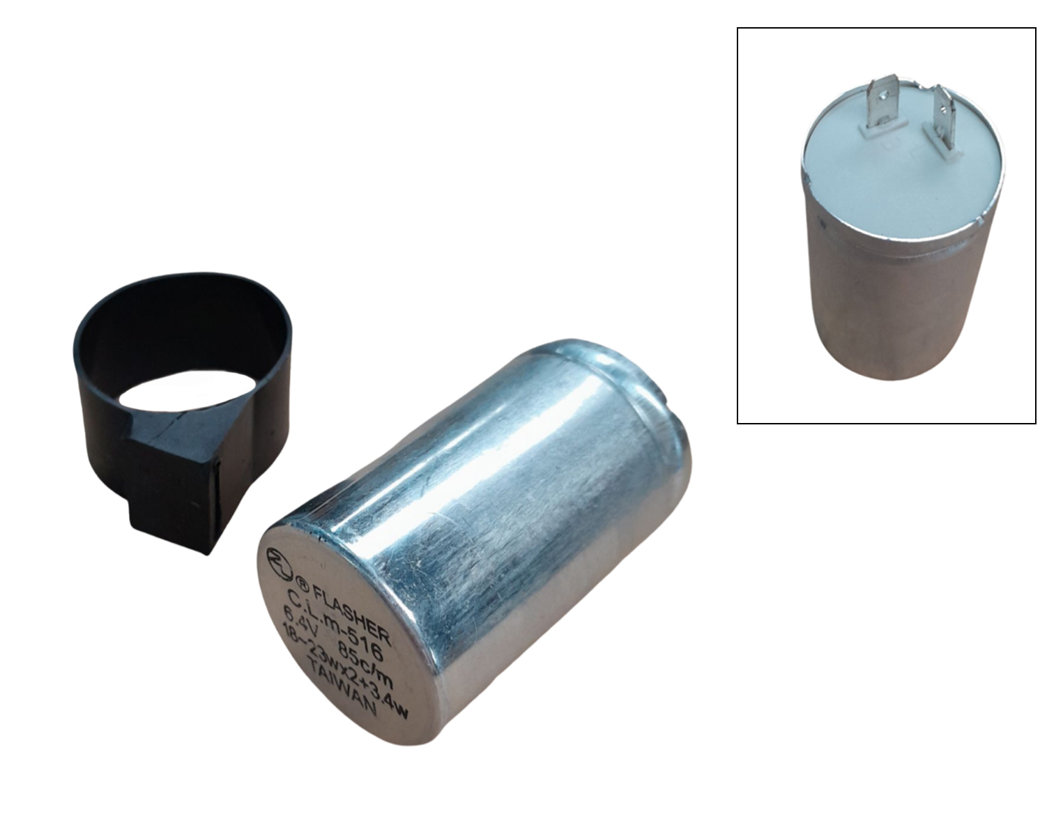 HONDA MB/MT UNIVERSEEL YAMAHA SUZUKI Clignoteur 6 Volt 6V-18/23W 38301-125-771 knipperlichtautomaat 2 POLIG