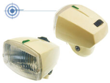 Vespa Ciao Speciale Koplamp - Original Siem- Creme/ivoor Kleur Plastic Siem Marked Ch 1 4301 01