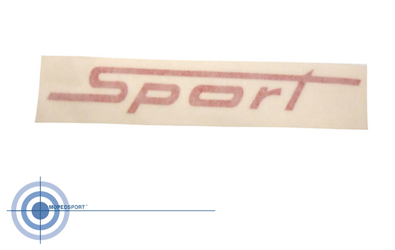 Tanksticker Sport 1966-1967 voor Solex Velosolex bromfiets benzinetank restauratie