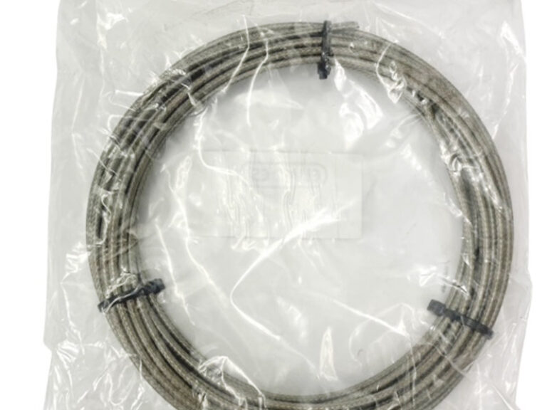 Universeel Bromfiets Werkplaats Scooter Buitenkabel/remkabel Titanium Zilver 10 Meter Op Rol 5mm Elvedes Teflon Kabel