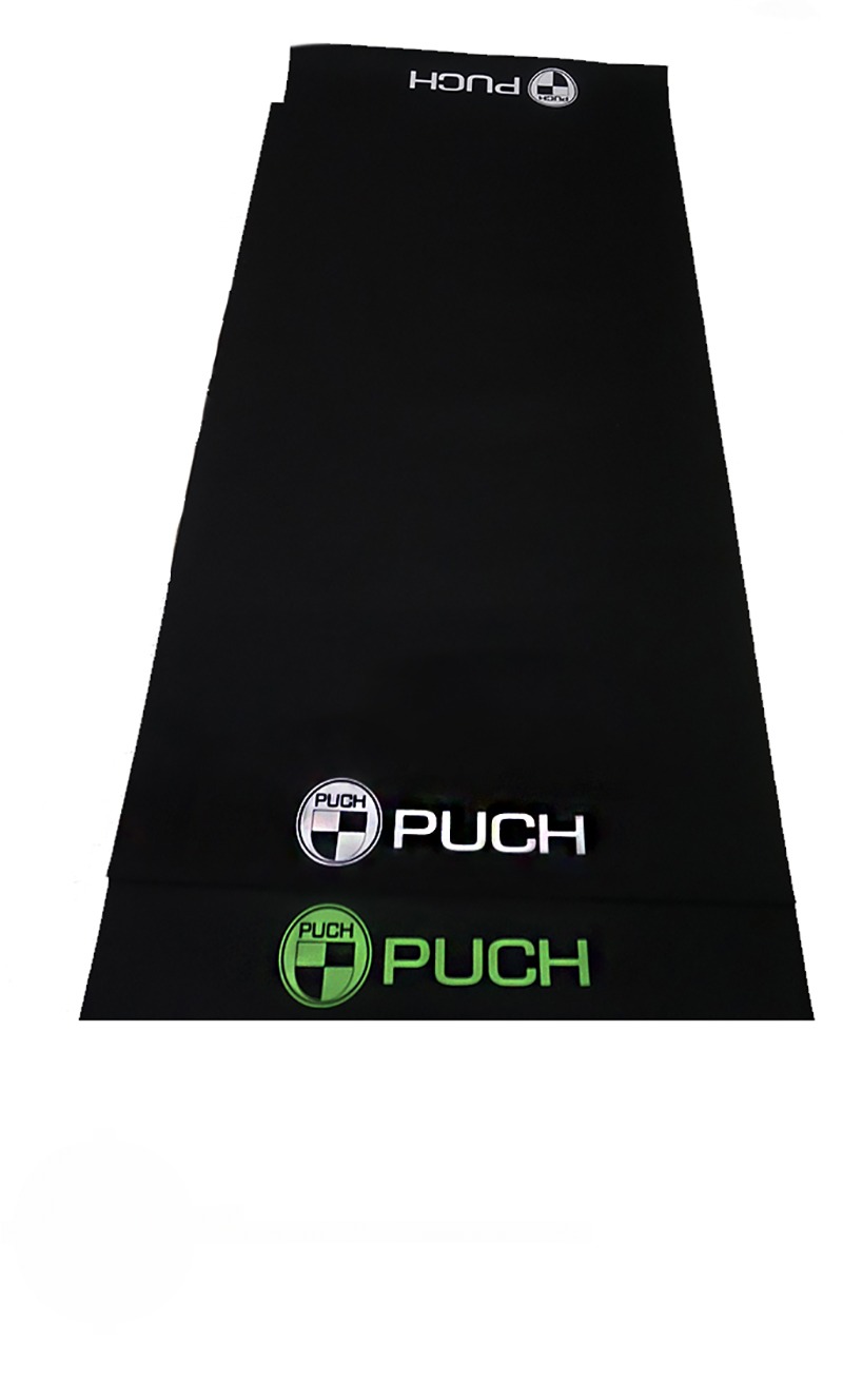 Puch Maxi Ms Monza Universeel Mat Showroommat / Werkplaats / Oliemat 2x1meter Met Naam Wit 4l Opnamecapaciteit, Lekt Niet Door Op Ondergrond.