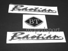 Baotian Scooter Merkstickers/transfers Frame Origineel Retro