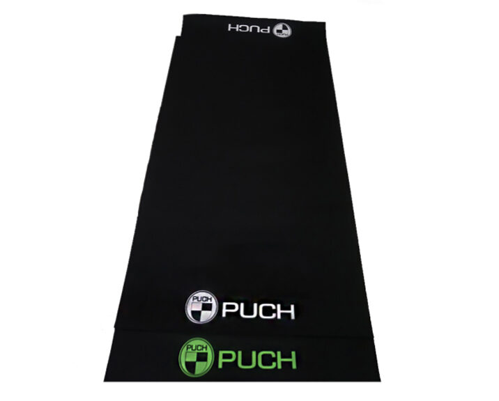 Puch Maxi Ms Monza Universeel Mat Showroommat / Werkplaats / Oliemat 2x1meter Met Naam Groen 4l Opnamecapaciteit, Lekt Niet Door Op Ondergrond.