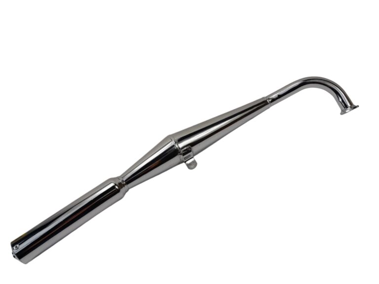 TOMOS A3/A35 Uitlaat Bos, chroom 28mm A3/A35