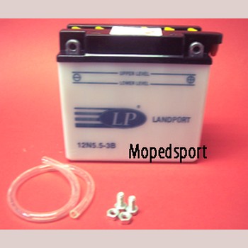 Universeel Accu 12 Volt /5,5ah 12n5.5-3b Px /pk125/150 15x13x6