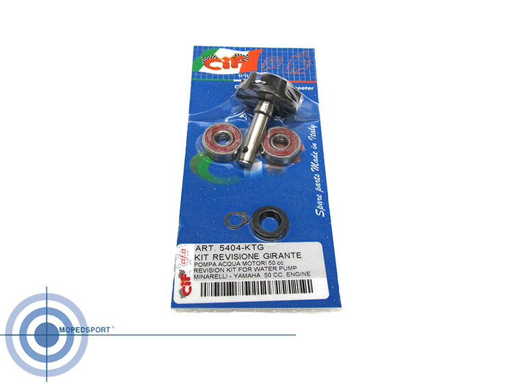 MINARELLI APRILIA YAMAHA MALAGUTI BETA Waterpomp Revisieset 50cc CIF Made in Italy 8-22-7/10-18-4