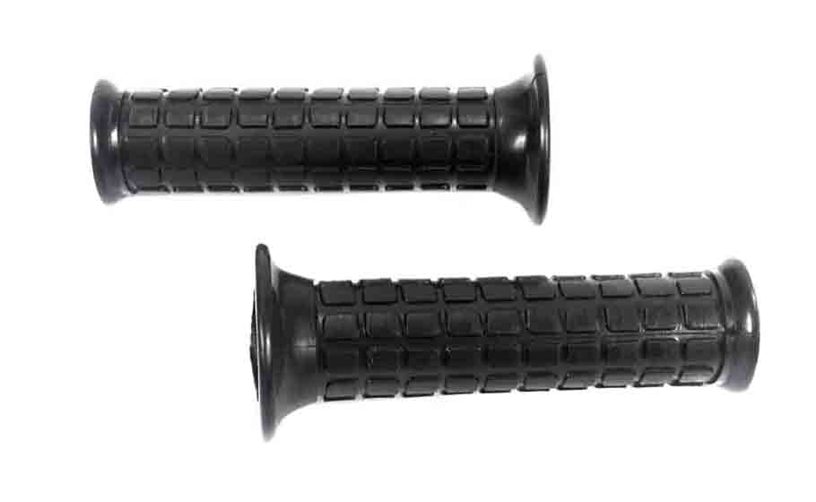 Universeel Sachs Kreidler Handvat Set Rubber 22mm/24mm, Zwart Stuur