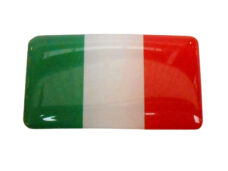Italië transfer-sticker tricolore embleem 4,9 x 2,7 cm voor scooter en brommer