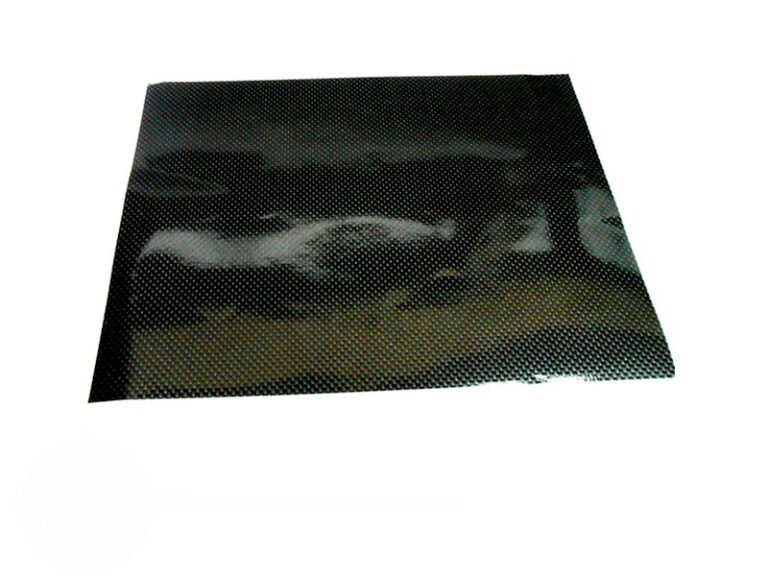 Grijze carbon-look stickervel 25x35cm voor scooter brommer frame