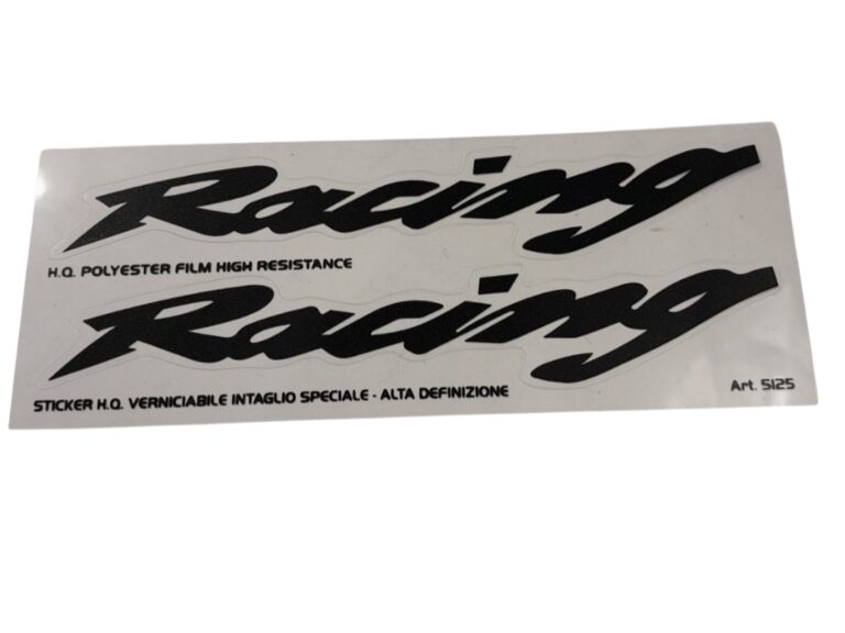 Stickerset/Transferset zwart