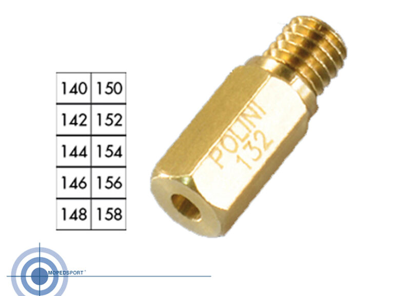 POLINI PUCH MAXI Sproeierset 140-158 10 stuks compleet 370.0005 SPROEIER CARBURATEUR 140 142 144 146 148 150 152 154 156 158