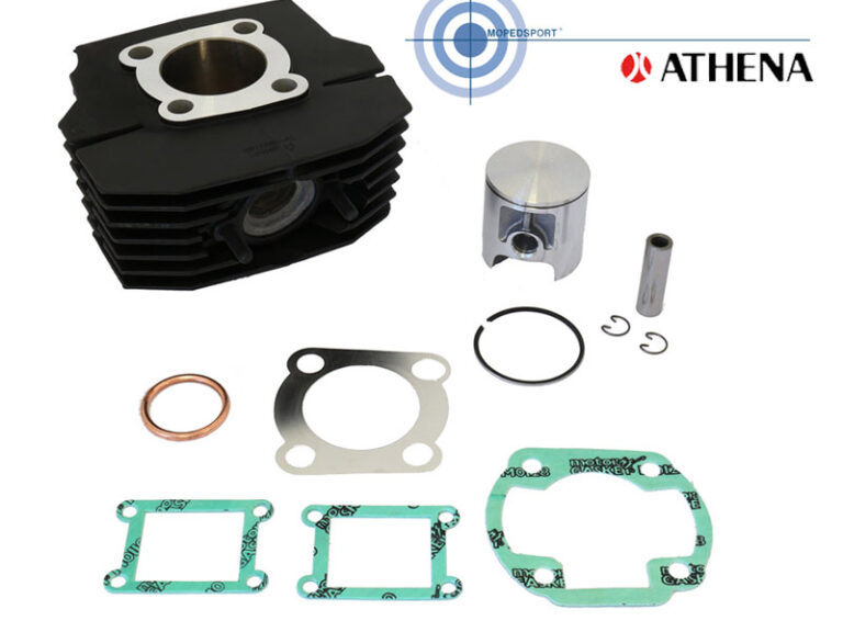 Athena Honda/mb/mt/mtx Mtx80 Simson Cilinder + Zuiger 80cc / 125cc Mb Mt Mtx Mtx80 Simson 57mm Aluminium Met Pakkingset 009500 Luchtkoeling *race Use Only*