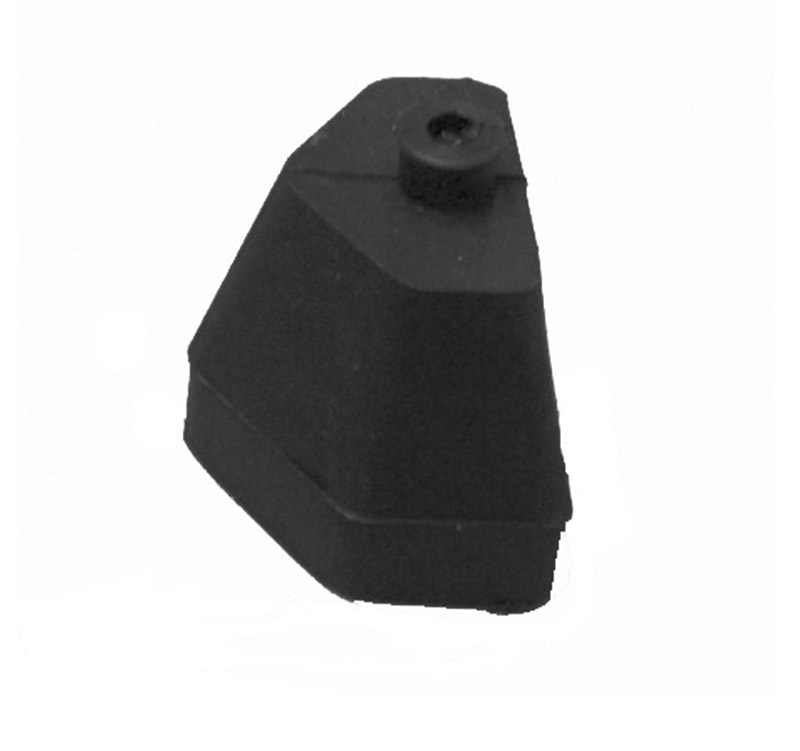 Bromfiets 517 Rubber Afdekkap Temperatuur Sensor 517-16.187 - Diameter Kabelgeleider: 5mm - Externe Afmetingen: Ca. 40mm X 45mm X 35mm