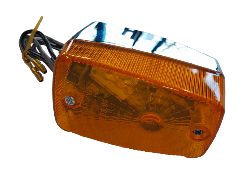 Universeel chroom knipperlicht voor Kreidler Florett en Zündapp 529/530