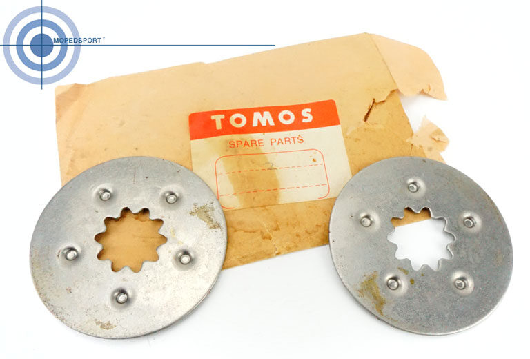 TOMOS 2L 3L Koppeling tussenplaat origineel -per stuk *