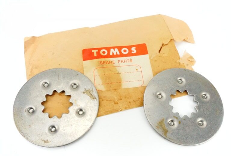 Tomos 2l 3l koppeling tussenplaat origineel -per stuk *