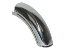 Bromfiets 529/530 verchroomde kettingkast beschermer / kettingscherm - boven- en onderkant 529 - 530 - 529-14.603 / 529-14.604