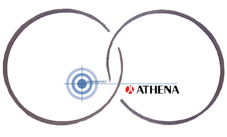 Athena Honda Mb/mt/mtx/sh Zuigerveer Set 57mm Mb/mt 125cc