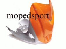 Malaguti Voorplaat F15 Oranje/zilver Two Tone 06606253