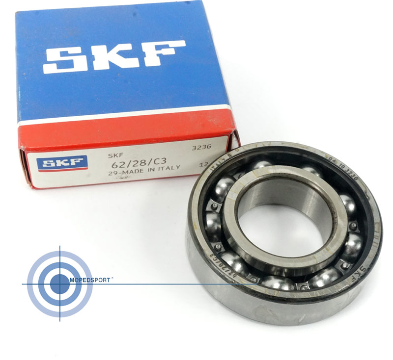 SKF Kogellager 62/28 Krukas MB80 SKF 28x58x16