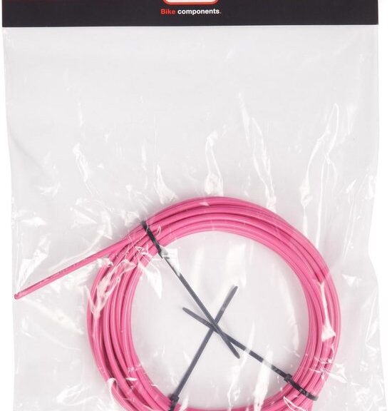 Elvedes buitenkabel rem 5mm teflon roze 10 meter op rol
