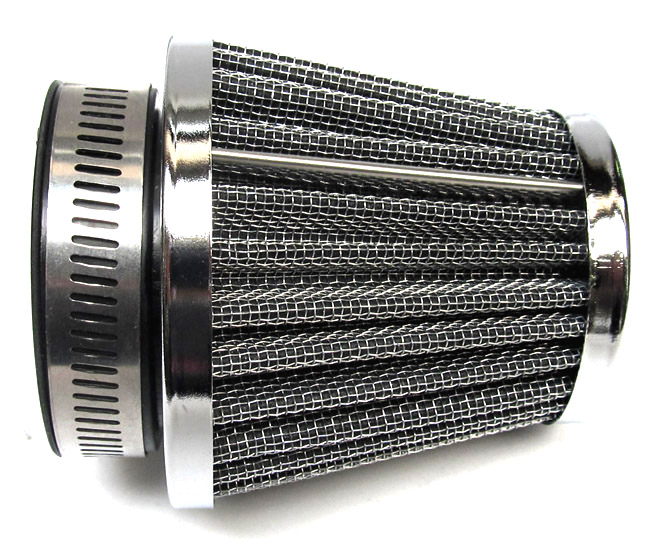Universeel Powerfilter/luchtfilter Recht 54mm