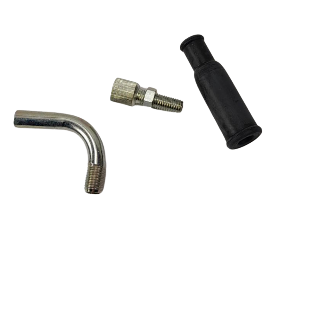 Dellorto Carburateur Stelbocht 90 Graden+gaskabelhoedje Phbg Set Origineel