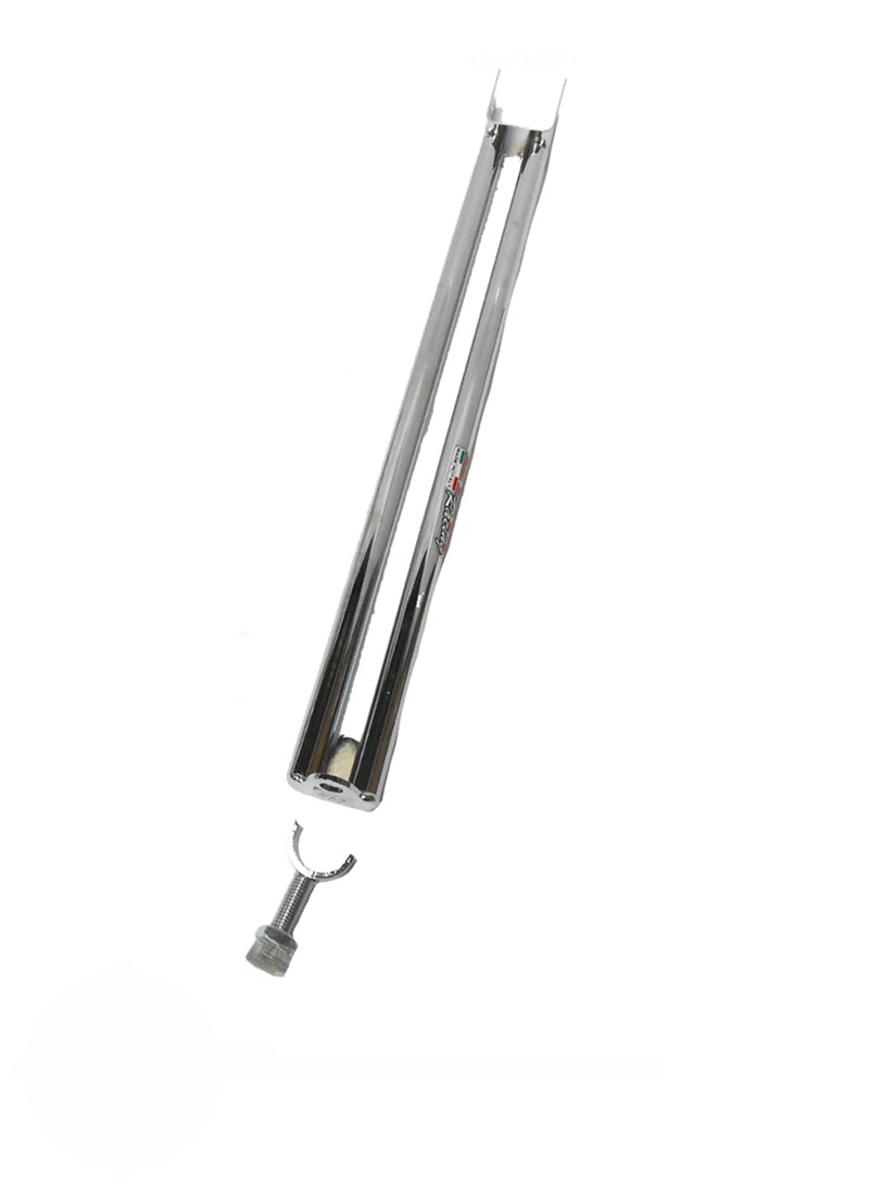 Puch Maxi Ebr Frame Versterker 2 Stangen - Chroom E.b.r. Frameversteviger