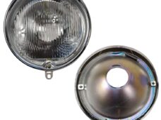 Bromfiets Cs Koplampinbouw Unit Rond Buitenmaat 130mm Cs50 510-16.730 Koplampunit