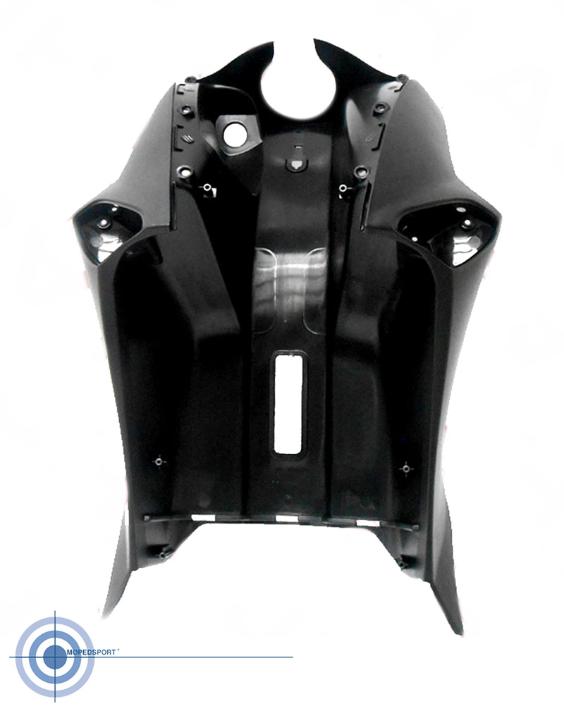 KYMCO AGILITY Voorplaat binnen/ beenschild zwart 10/12 model met raw.