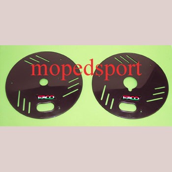 Piaggio Typhoon/tph Wielplaten Set Zwart Wiel En Remdelen