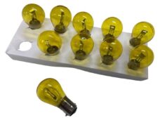 Universeel Mbk Puch Maxi Lamp 6v 15/15w Bax15d Geel, Per Stuk Te Verkrijgen ************