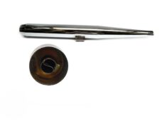 Kreidler Ks Uitlaat Comp Chroom Fluit Einddemper Zonder Naad- Kort-,diameter Uitlaat: 70mm - Spruitstukaansluiting: 32mm
