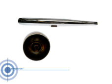 Kreidler Uitlaat Chroom 6.3 Megafoon - Kort Diameter Uitlaat: 70mm - Spruitstukaansluiting: 32mm