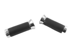 Universeel Handvatten Zwart Met Chroom Dop 22/24mm