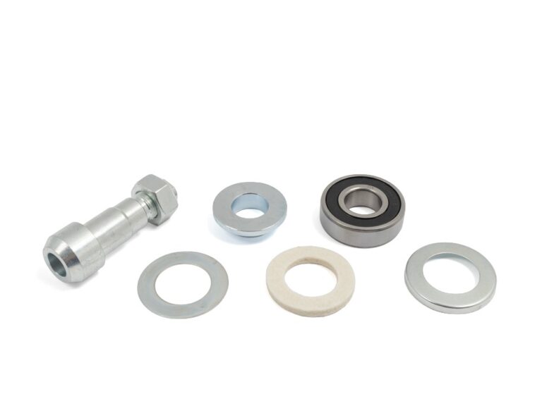 Bromfiets 529/530 Holle As Set - Complete As - Voor 150mm Naaf - Geschikt Voor 529-15.100 / 433-15.126 / 433-15.131 / 433-15.117 / 433-15.119 / 433-15.121
