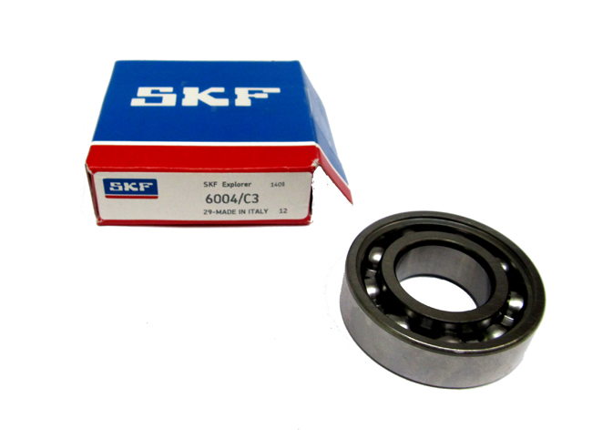 Peugeot/honda Skf Kogellager 6004 C3 Krukas Links Sc50/scl50/scoopy /speedfight Skf 20x42x12 Lager