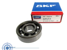 Piaggio/vespa Kogellager 6201 C3 12x32x10 Transmissie Nrg/zip/typhoon/sfera/quartz Skf Lager