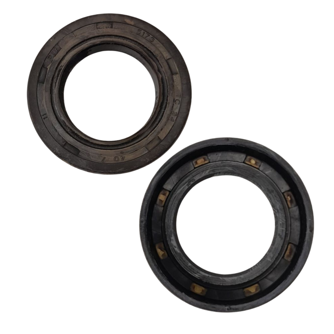 Keerring 24x40x7 mm dubbele lip voor Honda Dio linker carterdeksel