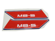 Honda Stickerset Blauw - Rood Mb 50 1979-1983  