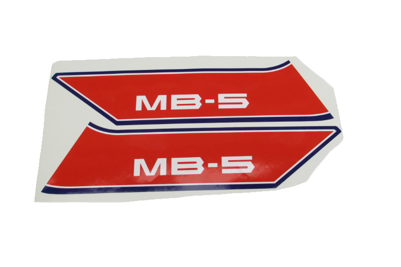Honda Stickerset Blauw - Rood Mb 50 1979-1983